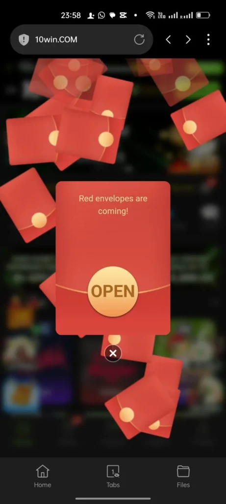 10Win Game red envelopes